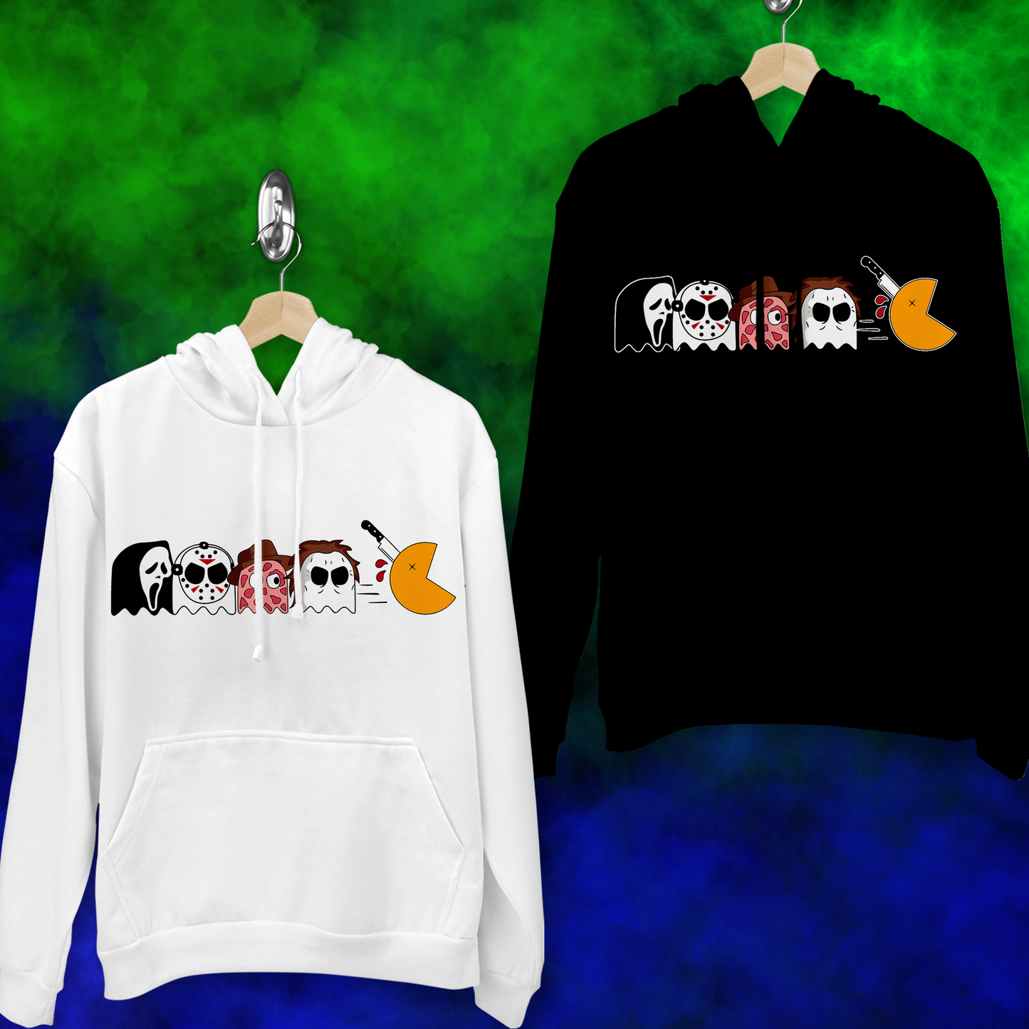 Halloween Pac Man - Hoodie - 027
