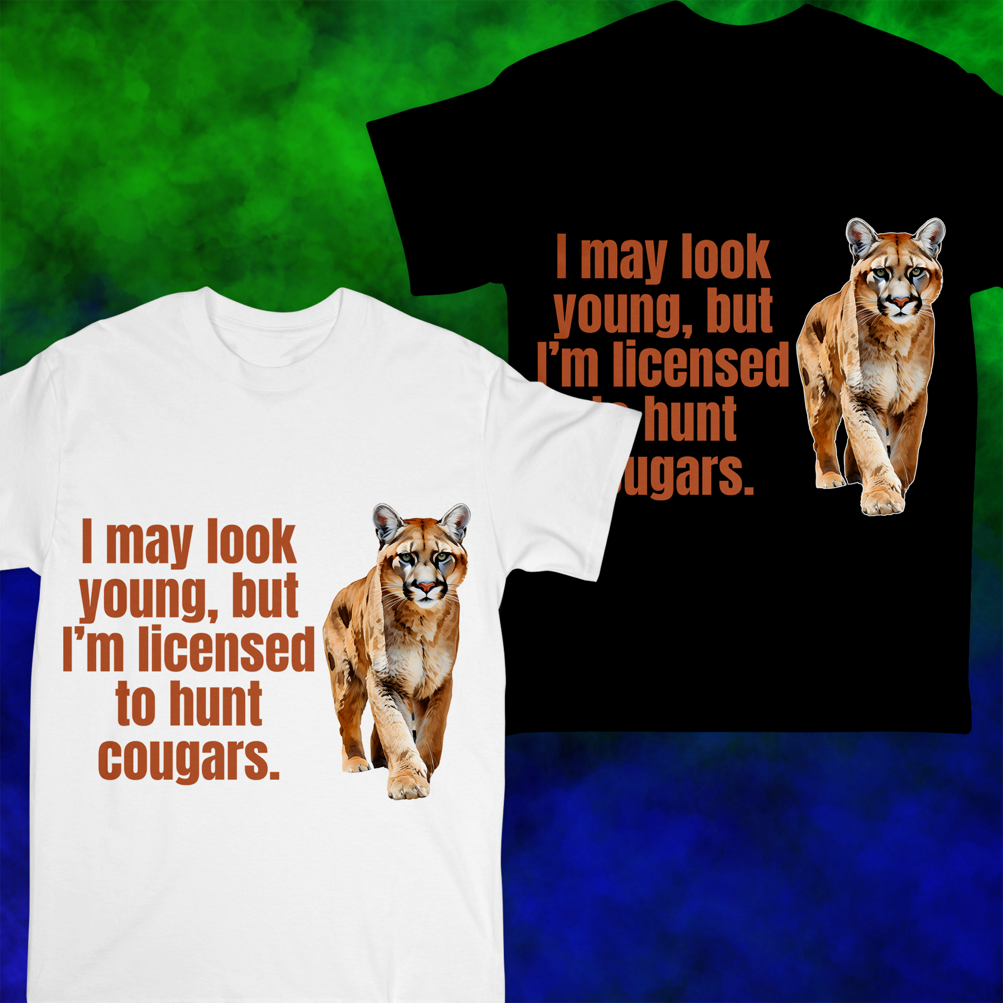 cougar dress shirts Cougar Hunter Party Shirt - Brown