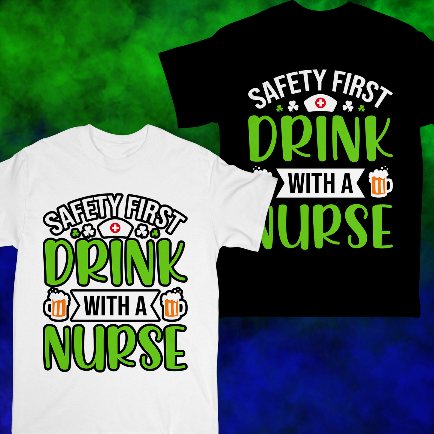 Drink With A Nurse - T-shirt - 051