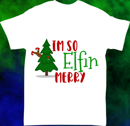 Elfin Merry - T-shirt - 011