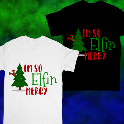 Elfin Merry - T-shirt - 011