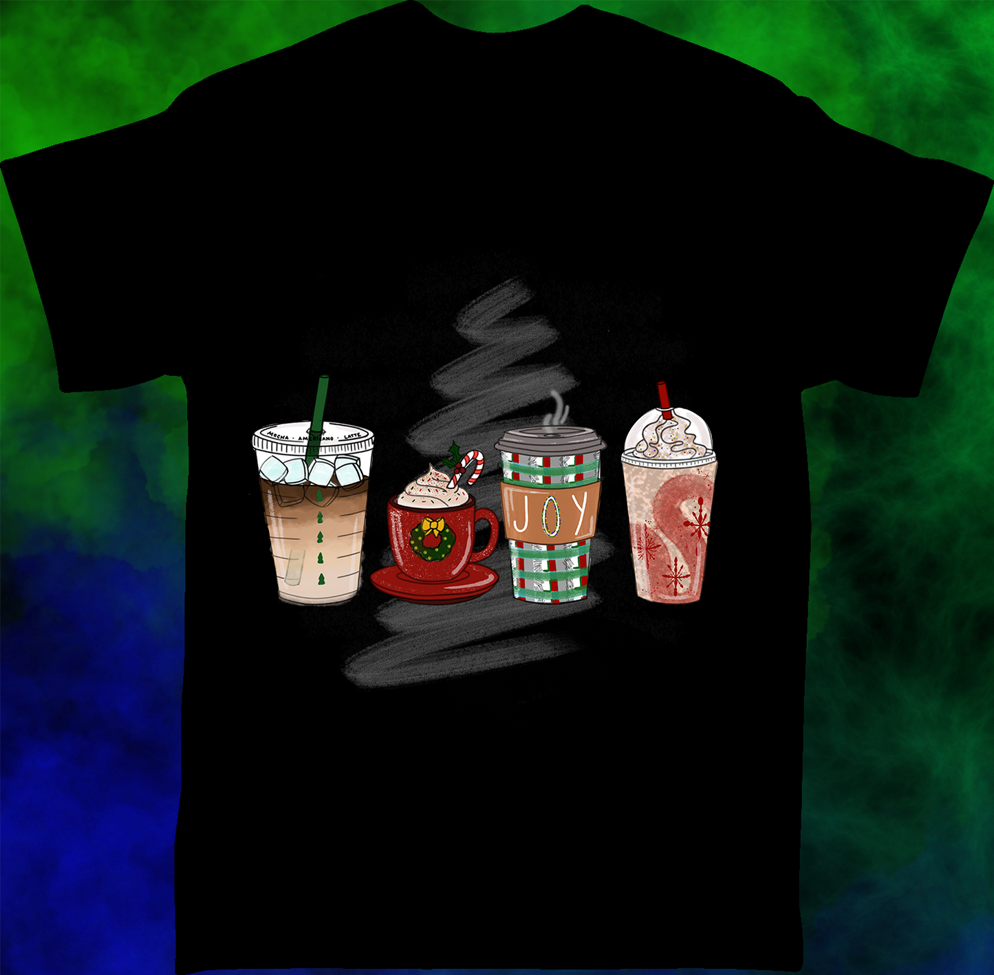 Holiday Cups - T-shirt - 005