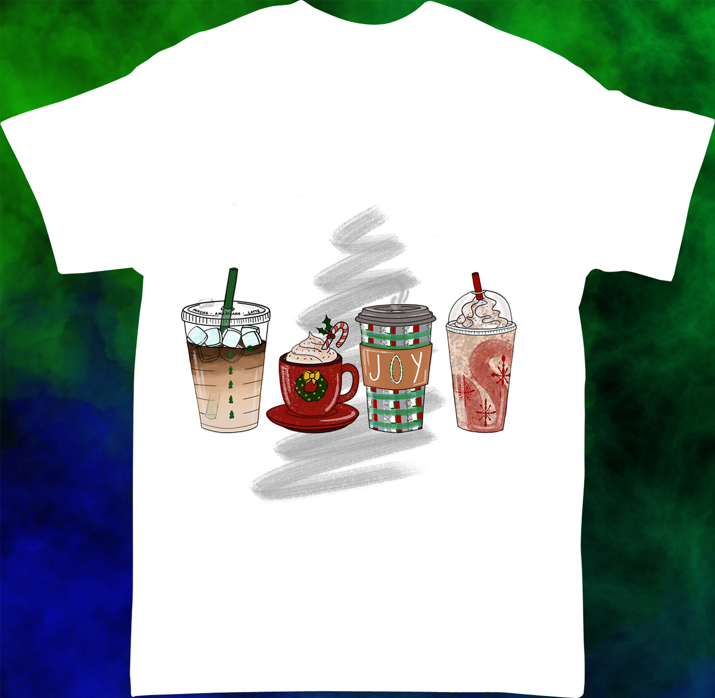 Holiday Cups - T-shirt - 005