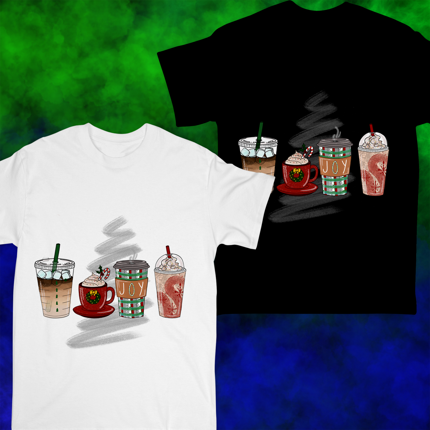 Holiday Cups - T-shirt - 005