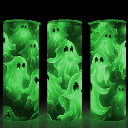 Bright Float Ghosts Tumbler