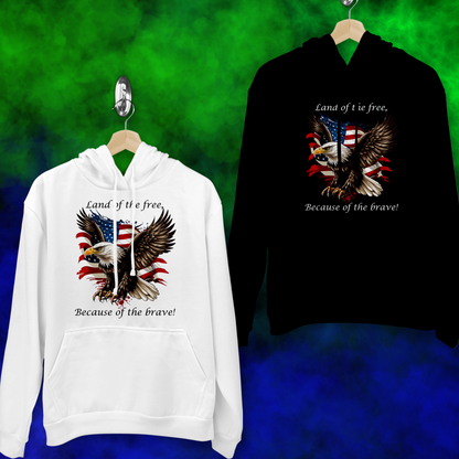 Land Of The Free - Hoodie - 025