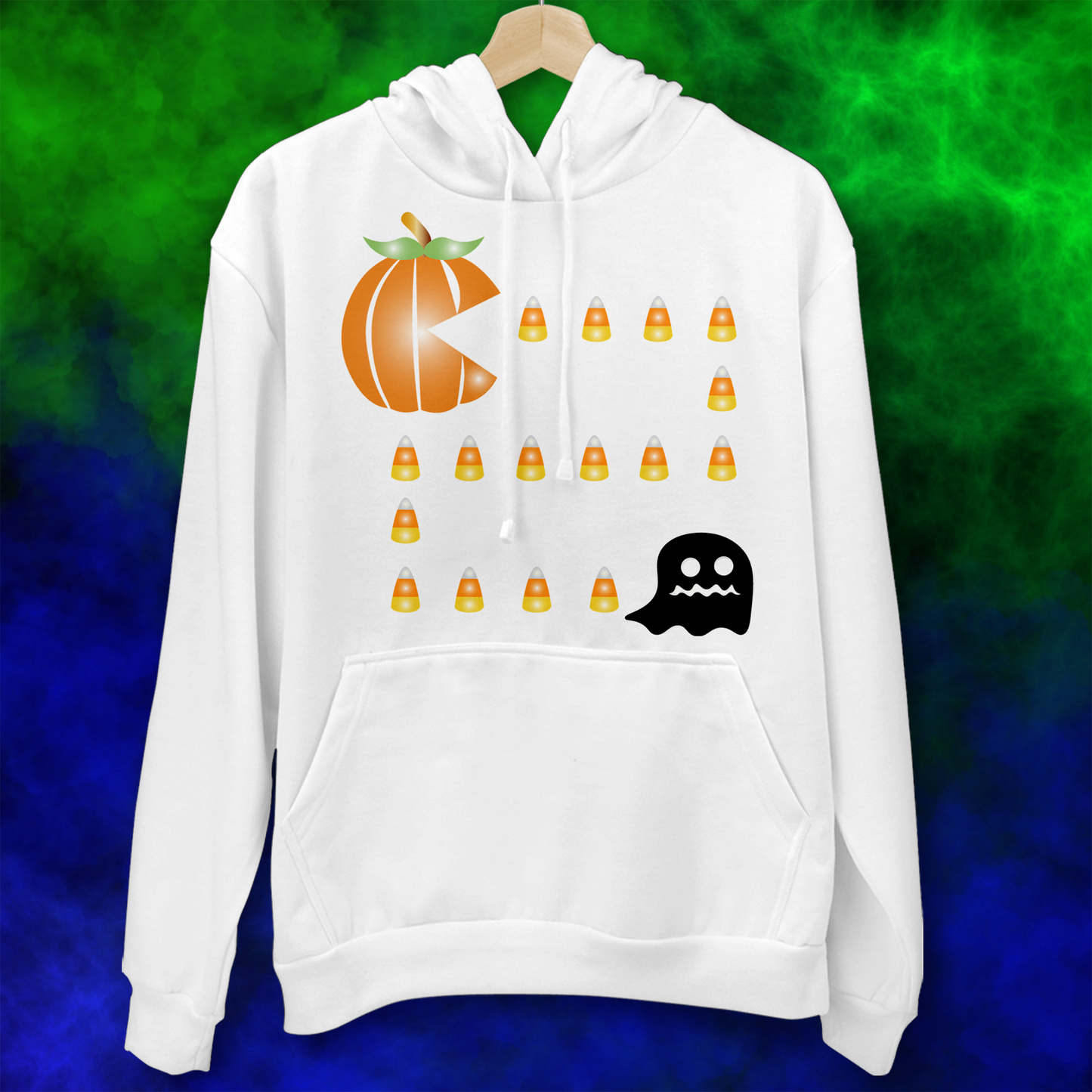 Pac Man Pumpkin - Hoodie - 028