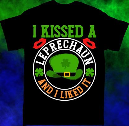 Kissed A Leprechaun - T-shirt - 056