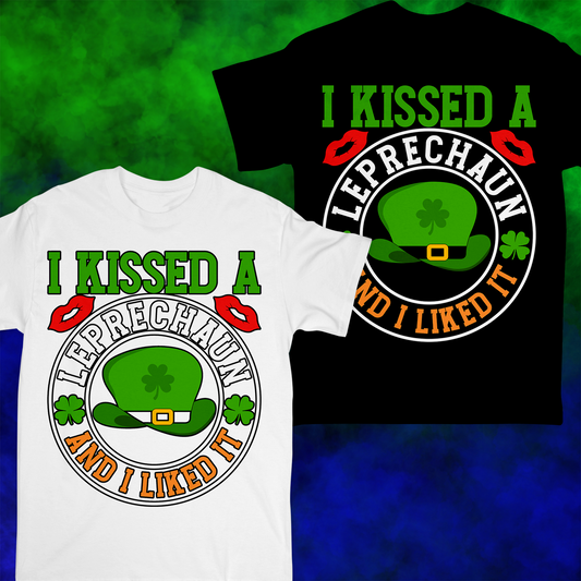 Kissed A Leprechaun - T-shirt - 056