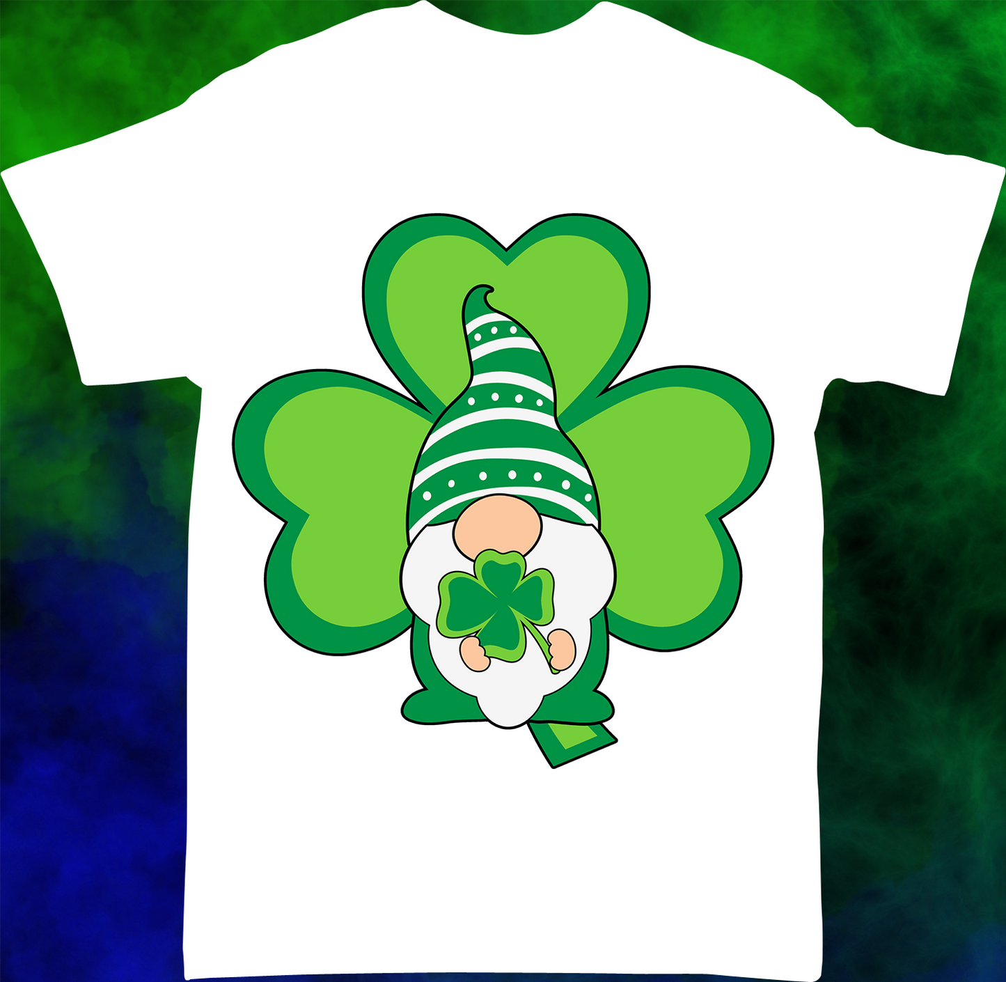 Shamrock Gnome - T-shirt - 061