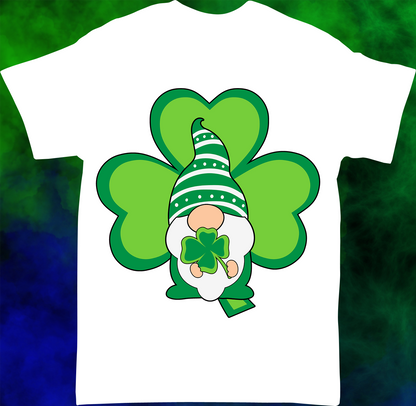 Shamrock Gnome - T-shirt - 061