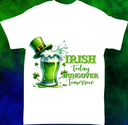 Hungover tomorrow - T-shirt - 065