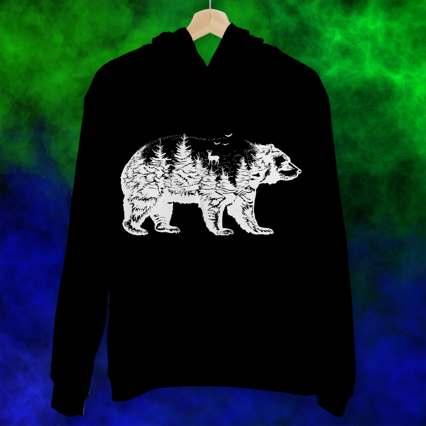 Wilderness Bear - Hoodie - 067