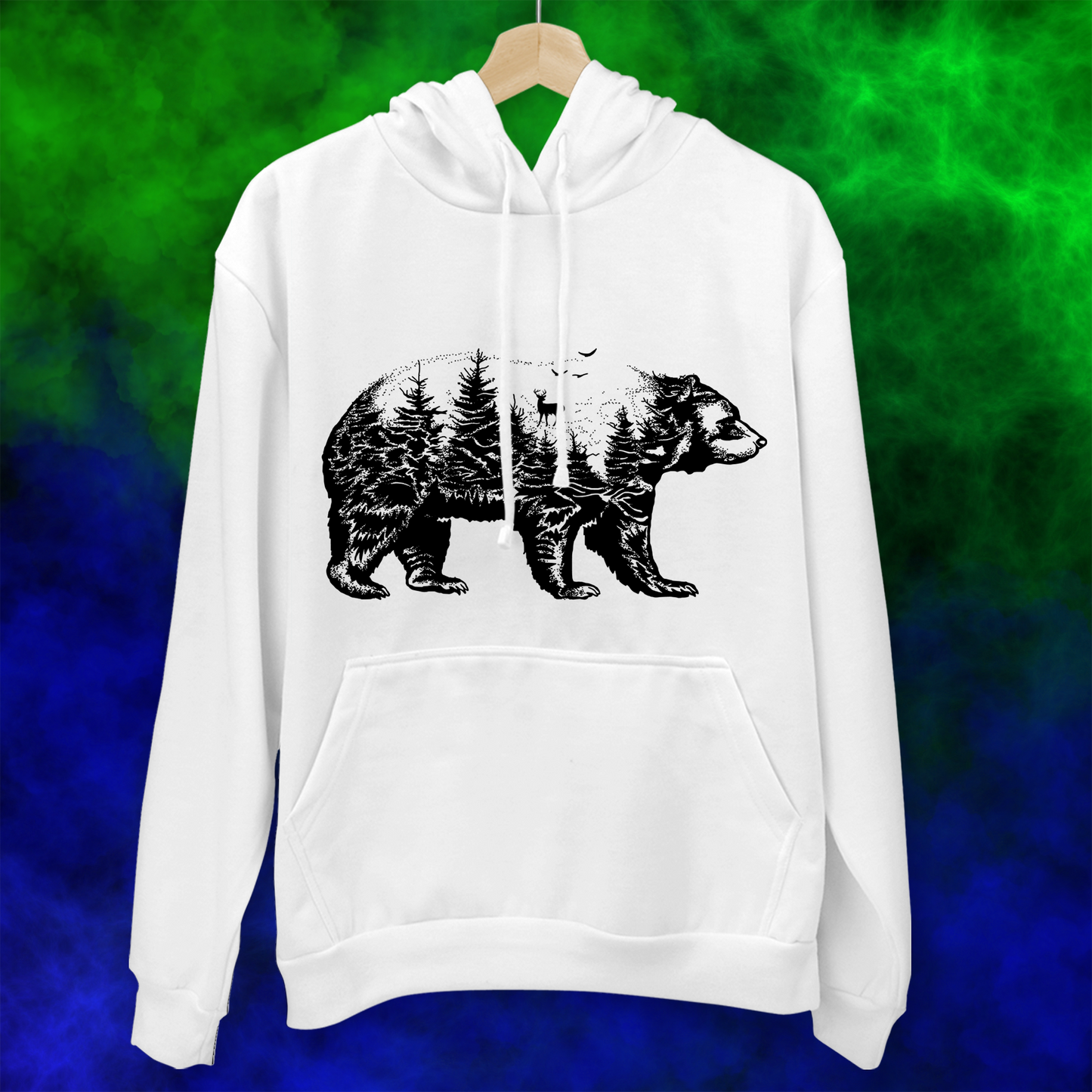 Wilderness Bear - Hoodie - 067