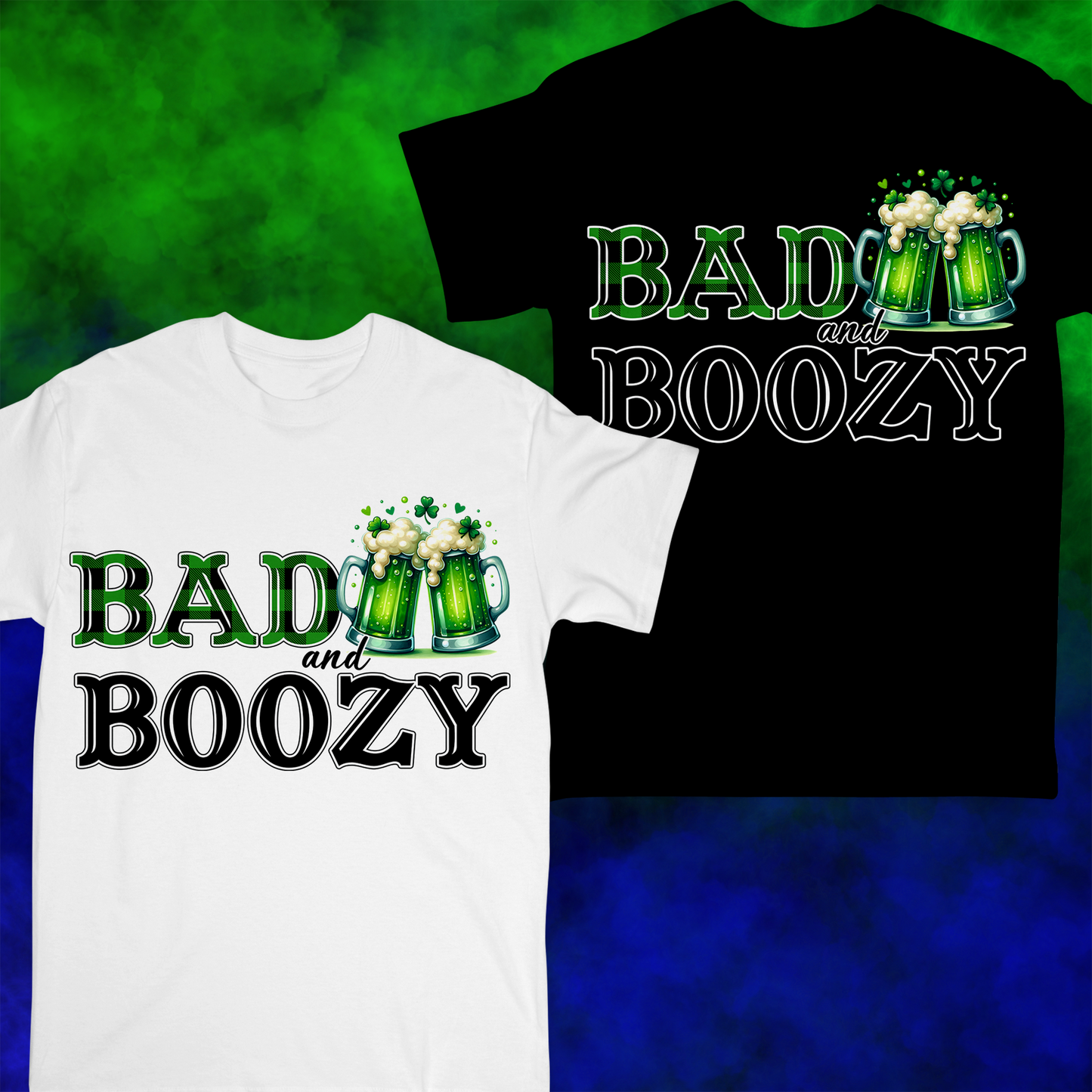 Bad & Boozy - T-shirt - 016