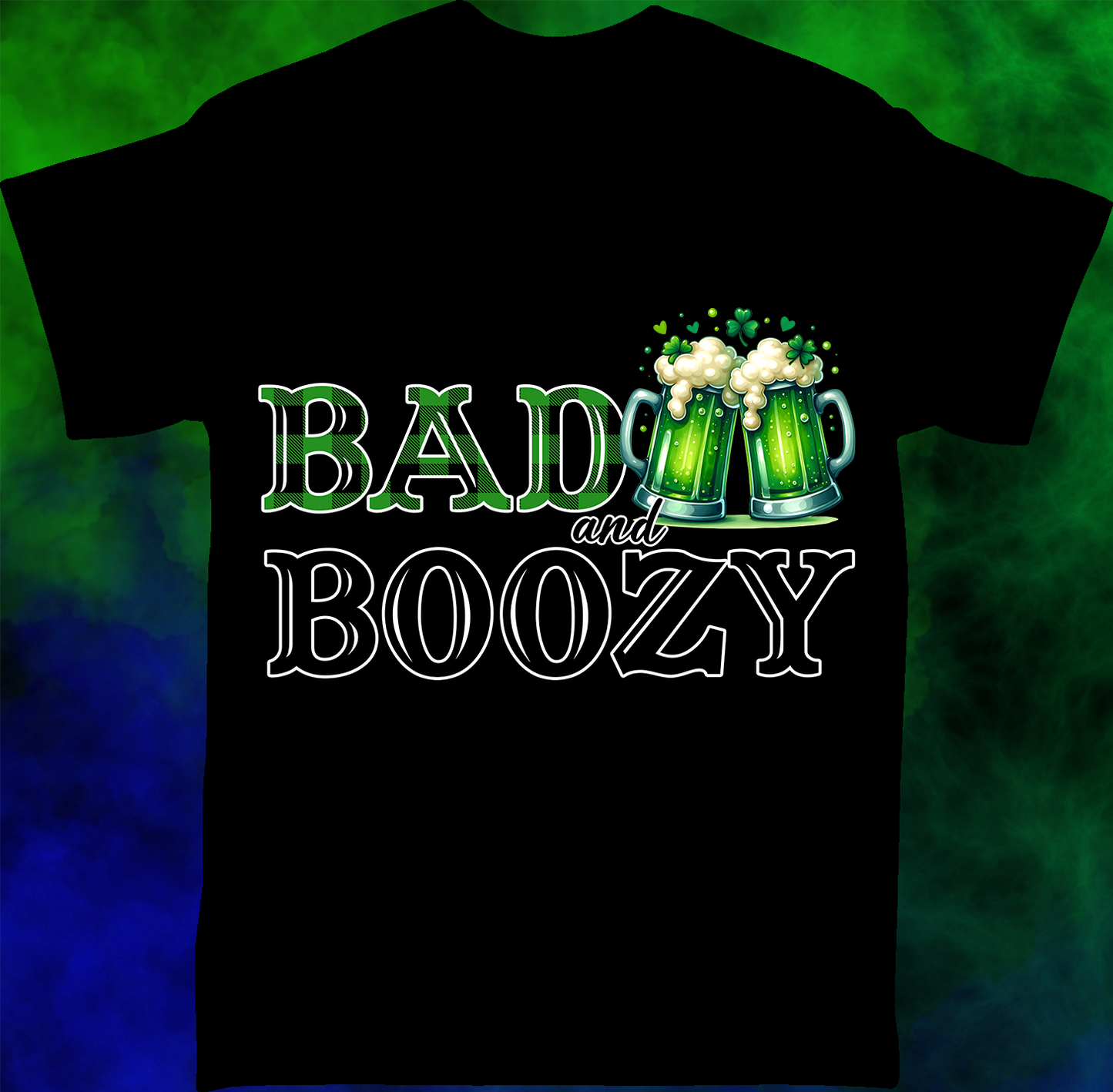 Bad & Boozy - T-shirt - 016