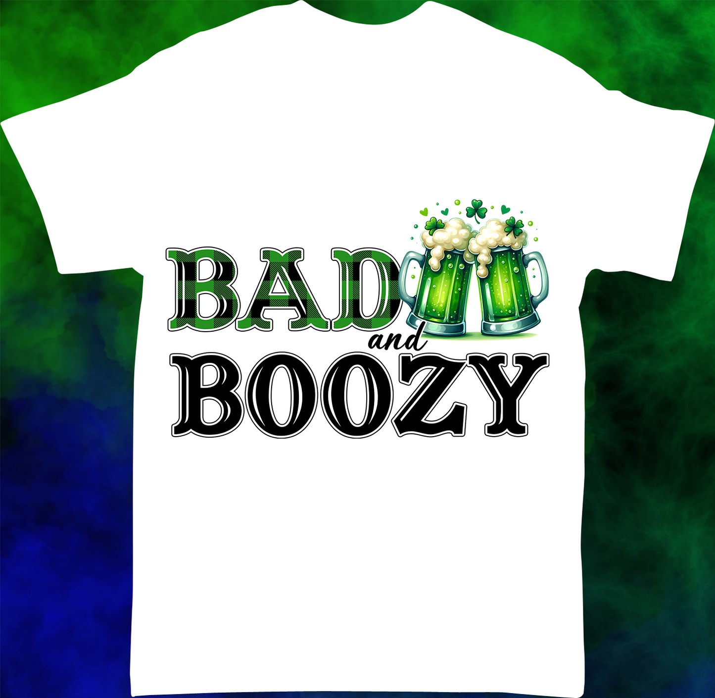 Bad & Boozy - T-shirt - 016