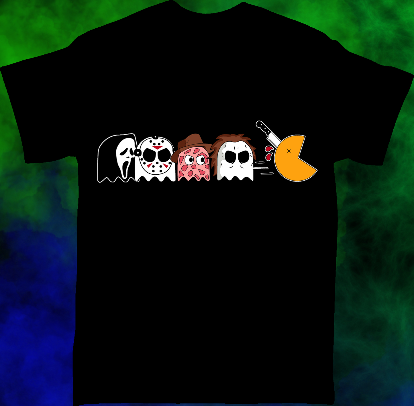 Halloween Pac Man - T-shirt - 027