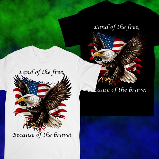 Land Of The Free - T-shirt - 025