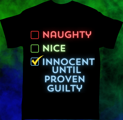 Naught, Nice, Innocent - T-shirt - 031