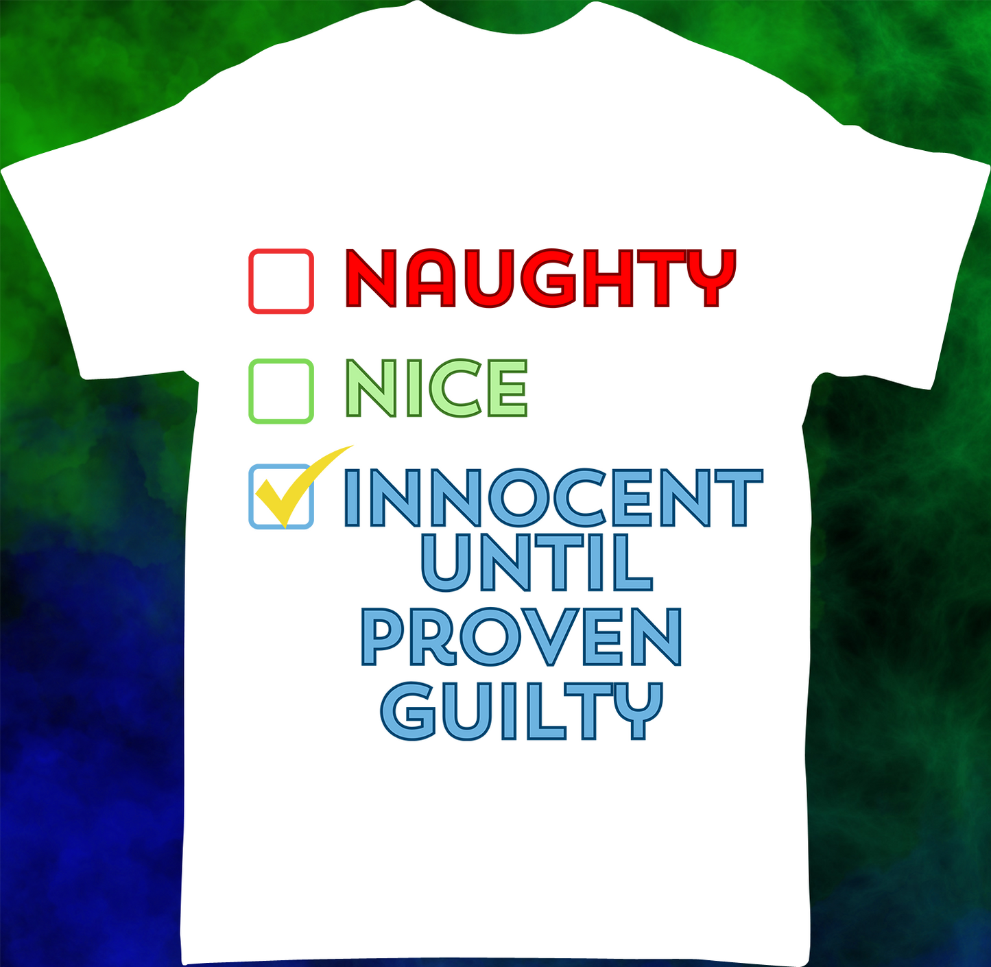 Naught, Nice, Innocent - T-shirt - 031